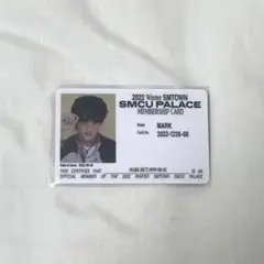 2022 SMTOWN SMCU PALACE マーク トレカ