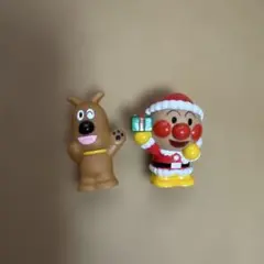 あつまれアンパンマン　あつまれシリーズ P59　チーズ　指人形　ソフビ セッt