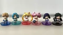 美少女戦士セーラームーン ぷちきゃら! フィギュア 【6個セット】
