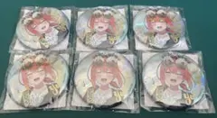 五等分の花嫁 オトナBirthdayくじ 中野四葉　缶バッジ くじ引き堂　６個