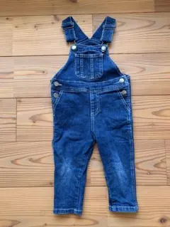 プティマイン　オーバーオール　サロペット　デニム　80 子供　キッズ