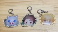 鬼滅の刃 キーホルダー 竈門炭治郎 我妻善逸 嘴平伊之助