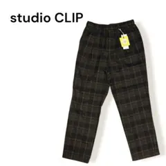 新品 studioCLIP スタジオクリップ あったかイージーテーパードパンツL