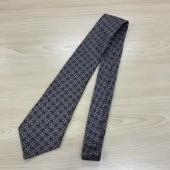 エルメス Hermès ネクタイ ネイビー クリーニング済 - メルカリ