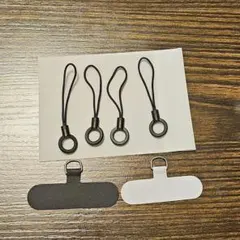 スマホストラップホルダー2枚 ロップ付き