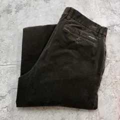 ネ*ン様 Eddie Bauer　コーデュロイパンツ　W33 L29　ダークブラ