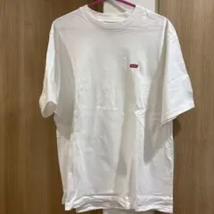 Supremeボックスロゴホワイト Tシャツ