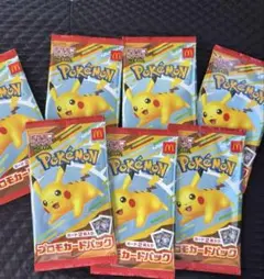 ハッピーセット　ポケモンカード MEGA プロモカード　7パックセット