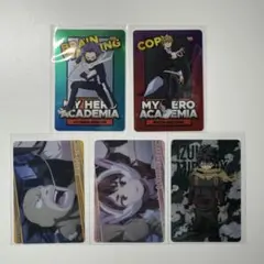 【ヒロアカ】メタリックカード5枚