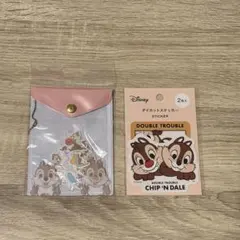 チップとデール フレークシール ダイカットステッカー シール