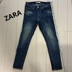 ZARA MAN スキニーデニム ダークブルー　W31