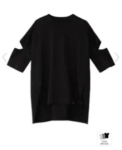 スリットスリーブTシャツ【UJOH】のサムネイル