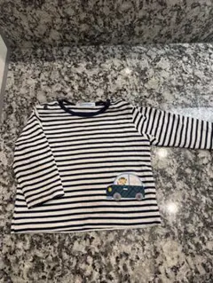 familiar ストライプ Tシャツ 80 ファミリア