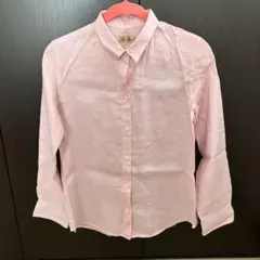 【NOBLE】フレンチリネン カシュクール シャツ　2WAYのサムネイル