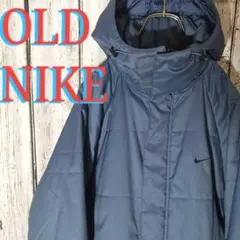 OLD NIKE フード付き 中綿ジャケット Mサイズ ゆるだぼ 古着