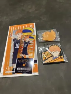 一番くじ　ハイキュー!!最強の挑戦者 日向翔陽3点セット