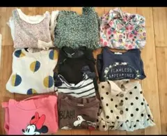 80cm トップス ズボン まとめ売り1枚で380円