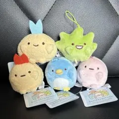 すみっコぐらし ばんざいゴムひも付きマスコット Part2 コンプリートセット