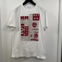 Maison Martin Margiela Tシャツ フォーステッチ 総柄 - メルカリ