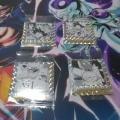 ドラゴンボール40周年記念オリジナルイラストレーションシールウエハース４枚セット