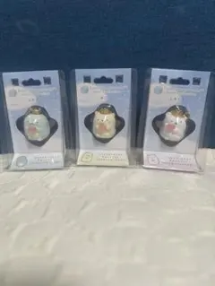 プチすみっコマスコット しろくま、とかげ、ねこ