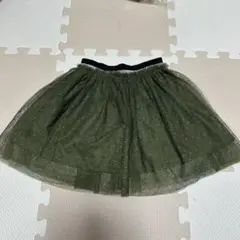 BREEZE オリーブグリーン チュチュスカート 80
