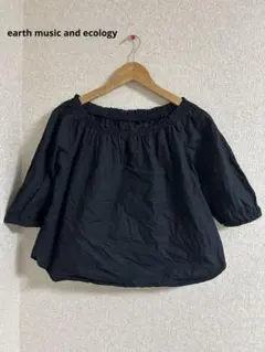 earth music and ecology☆オフショルプルオーバー