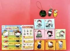 まとめて　ハローキティ　ヤマト運輸　ステッカー＆　ストラップ　リプトン　コラボ