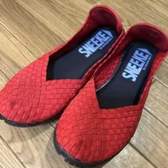 SNEEKE by enchanted メッシュスニーカー レッドのサムネイル