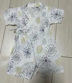 花火　甚平　綿100
