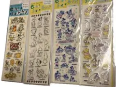 ディズニー 香りつきシール色が変わる4種 ミッキー プー101匹わんちゃんのサムネイル
