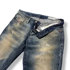 DIESEL ディーゼル MYBOYローライズ ダメージ加工 デニム サイズ24