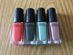ネイルホリック4色　※それぞれ一度使用したのみ。
