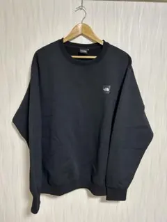 THE NORTH FACE トレーナー 裏起毛スクエア ロゴ　XXLブラック