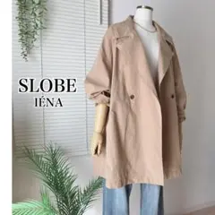 【2025SS】SLOBE IENA コットンニュアンストレンチコート 38