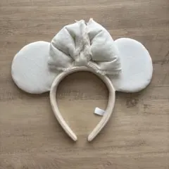 ミニー　カチューシャ リボン付き