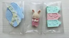シルバニアファミリー 赤ちゃん家具コレクション　ゆめいろマーメイド　みるくウサギ