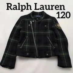 Ralph Lauren ラルフローレン　ウールコート　チェック柄　120