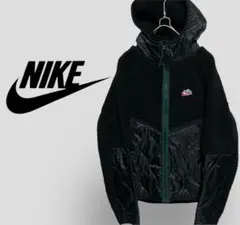 NIKE ナイキ ボアジャケット フリース フルジップパーカー キルティング