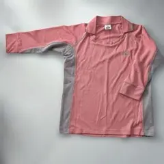 lecoqsportif 長袖トップス ピンク×グレーLのサムネイル
