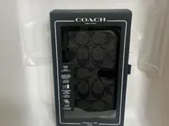 COACH iPhone 14 Pro 手帳型ケース シグネチャー キャンバス