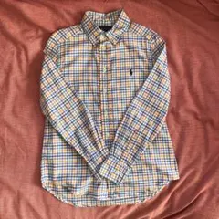 ラルフローレン 長袖シャツ チェック 140