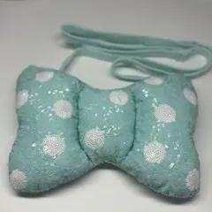 ミニーマウス リボン型　ポシェット ショルダーバッグ