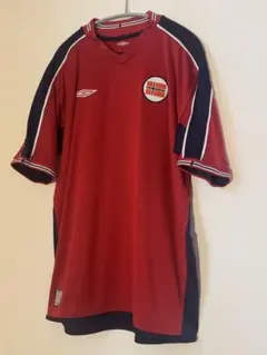新品 イングランド 2002年 ユニフォーム UMBRO リバーシブル 赤 紺