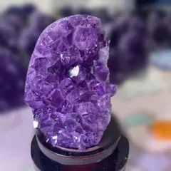 【極上】ウルグアイアメジストクラスター原石（幸運水晶）天然紫水晶 原石 置物