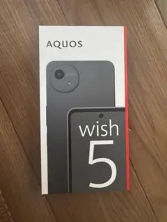 AQUOS wish 5 本体 ブラック 新品・未使用 AQUOS wish 【新品同様】AQUOS wish5 SH-52F スミ ブラック