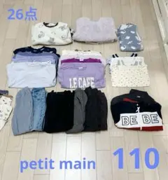 【値下げしました】男の子 まとめ売り 110 プティマイン アプレレクール 恐竜