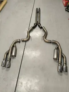 GANADOR マフラー Vertex 三菱トライトン 右サイドダブル出し中古
