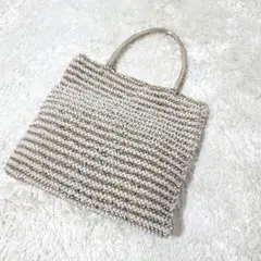ANTEPRIMA ワイヤーバッグ ベージュ ラインストーン - メルカリ