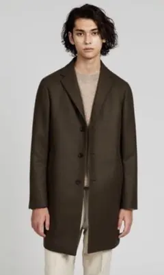 ＜UNITED ARROWS＞ メルトン シングル チェスターフィールドコート